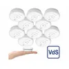 Image de Détecteur de fumée photoélectrique - VisorTech - RWM-390 - Sans fil - Alarme 85 dB - Certifié VdS