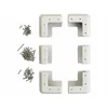 Image de Kit de fixation pour panneau solaire - REVOLT - Aluminium - 200 W/h - Toiture solaire - 4 équerres