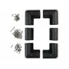 Image de Matériel de fixation pour panneau solaire en aluminium - coloris noir