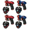 Image de 4 pistolets laser et 4 cibles infrarouges