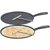 Image de Crêpières en fonte - ROSENSTEIN & SOHNE - Ø 28 cm - Poêles à crêpes - Fixe - Tous feux compatibles