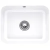 Image de Evier 1 bac VILLEROY ET BOCH Cisterna 60C Blanc CeramicPlus avec vidage automatique