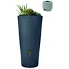 Image de Réservoir Vaso 2en1 220l Graphite Avec Robinet Pe Imitation Laiton Et Collecteur Filtrant Eco Gris.