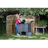 Image de Composteur Thermo Wood + Grille De Fond - Brun - 600 Litres