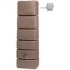 Image de Cuve Murale Slim 500 L Taupe Avec Robinet Pe Imitation Laiton Et Collecteur Filtra...