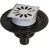 Image de Siphon écoulement vertical - WEDI - FUNDO - DN 50 - Grille inox carrée 115x115 mm - Débit 080 L/s