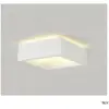 Image de Plafonnier Intérieur Slv Plastra 104, Blanc, E27, 2x 25w Max, Plâtre