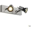 Image de Asto 2 Applique Et Plafonnier, Alu Brossé, 2x Gu10 Max. 75w