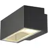 Image de Box Up Down Applique, Carrée, Antracite, R7s, Max. 80w