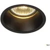Image de Encastré De Plafond Intérieur Slv Horn, Simple, Noir Mat, Gu10/qpar51, 50w Max