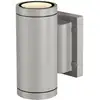 Image de Applique Extérieure Double New Myra Up-down Gris Argent 2xgu10 Max. 2x35w Ip55