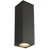 Image de Theo Up-down Out Applique, Carrée, Anthracite, Gu10, Max. 2x35w
