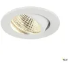 Image de Kit New Tria Led 3w Dl Rond, Encastré, Blanc Mat, 3w, 3000k, 38°, Alim