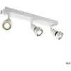 Image de Applique Et Plafonnier Intérieur Slv Puri, Triple, Blanc Mat, Gu10/qpar51, 3x 50w Max