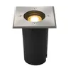 Image de Spot Encastré Extérieur De Sol Carré Solasto Inox 304 Gu10 6w Ip67