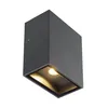 Image de Quad 1 Xl, Applique, Carrée, Anthracite, Led, 1x3w, 3000k, Ip44