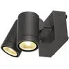 Image de Helia, Applique, Double, Anthracite, 2x8w Led, 3000k