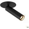 Image de Encastré De Plafond Ou Mural Intérieur Slv Karpo 30, Noir, Led, 7,5w, 3000k