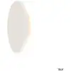 Image de Applique Intérieure Rond À Led Slv Plastra, Blanc, Led, 7,4w, 3000k, Plâtre