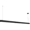 Image de Suspension Profilée Glenos 2m Noir Smd Led 103w 4000k - Slv - 1001409