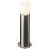 Image de Borne Extérieure Rox Acryl 60 Inox E27 20w Max Ip44 Inox 304 - Slv - 1001489