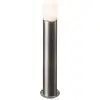 Image de Borne Extérieure Rox Acryl 90 Inox E27 20w Max Ip44 Inox 304 - Slv - 1001490