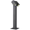Image de Borne Extérieure Theo Pathlight Double Gris Gu10 2x 7w Max Ip44 - Slv - 1002871