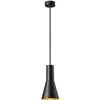 Image de Suspension Intérieure Phelia 10 Ø 13 Cm Noir/doré E27 23w Max - Slv - 1002951