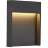 Image de Applique Extérieure Flatt Gris Led 14w 3000k/4000k Ip65 - Slv - 1002952