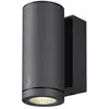 Image de Applique Extérieure Enola Rond S Gris Led 6w 3000k/4000k Ip65 - Slv - 1003422