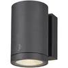 Image de Applique Extérieure Enola Rond M Gris Led 10w 3000k/4000k Ip65 - Slv - 1003423