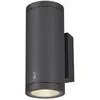 Image de Applique Ext Enola Rond M Gris Led 19w 3000k/4000k Ip65 Up/down - Slv - 1003425