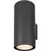 Image de Applique Ext Enola Rond L Gris Led 53w 3000k/4000k Ip65 Up/down - Slv - 1003441
