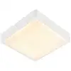 Image de Applique Et Plafonnier Ext Ainos Carré Blanc Led 17w 3000k/4000k Ip65 - Slv - 1003449