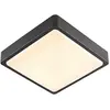 Image de Applique Et Plafonnier Ext Ainos Carré Gris Led 17w 3000k/4000k Ip65 - Slv - 1003450