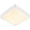 Image de Ainos Sensor, Applique Plafonnier Ext Carré Blanc Led 18w 3000k/4000k Détecteur - Slv - 1003451