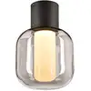 Image de Plafonnier Extérieur Ovalisk Gris Led 75w 3000/4000k Interrupteur C - Slv - 1004677