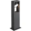 Image de Borne Extérieure Eskina Frame Simple Gris Led 15w 3000/4000k Interr - Slv - 1004749