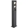 Image de Borne Extérieure Eskina Frame Double Gris Led 27w 3000/4000k Interr - Slv - 1004751