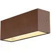 Image de Applique Extérieue Up/down Sitra L Rouille Led 24w Cct Ip65 Bord De Mer - Slv - 1005157