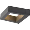 Image de Applique Ext Bookat Gris Led 15w 3000/4000k Ip65 Interrupteur Cct - Slv - 1005443