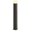 Image de Borne Extérieure Carrée Grafit 90 Gris E27 11w Max Ip44 - Slv - 1006184