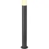 Image de Borne Extérieure Ronde Grafit 90 Gris E27 11w Max Ip44 - Slv - 1006182