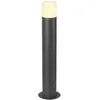 Image de Borne Extérieure Ronde Grafit 60 Gris E27 11w Max Ip44 - Slv - 1006181
