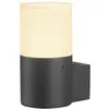 Image de Applique Extérieure Ronde Grafit Gris E27 11w Max Ip44 - Slv - 1006178