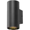 Image de Applique Murale Asto Tube Cylindrique Gu10 1x Max. 10w Noir - Slv - 1006441