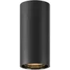 Image de Plafonnier Asto Tube Cylindrique Gu10 1x Max. 10w Noir - Slv - 1006439