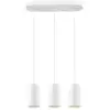 Image de Suspension Asto Tube Gu10 Longueur De Suspension 250 Cm 3x Max. 10w Blanc - Slv - 1006436