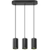 Image de Suspension Asto Tube Gu10 Longueur De Suspension 250 Cm 3x Max. 10w Noir - Slv - 1006435
