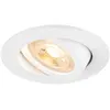 Image de Spot Encastré New Tria® 68 Int Rond Orientable Blanc Gu10 10w Ip 20 - Slv - 1007368